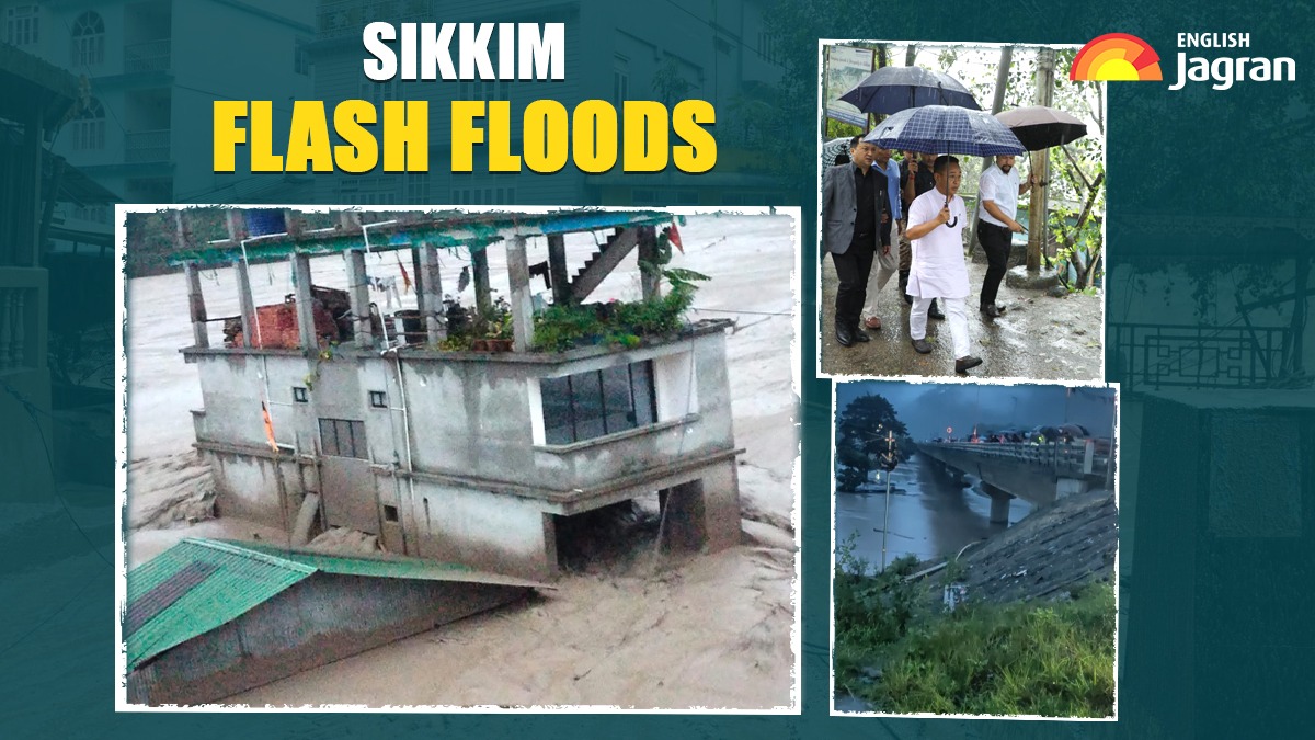 sikkim-flash-flood-news-cloudburst-three-dead-schools-closed-in-four-districts-till-october-8-teesta-river-water-level-watch-flood-news